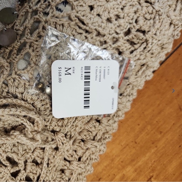 NWTS FREE PEOPLE EMBELLISHED HARLEM PANTS (M) - Picture 8 of 10